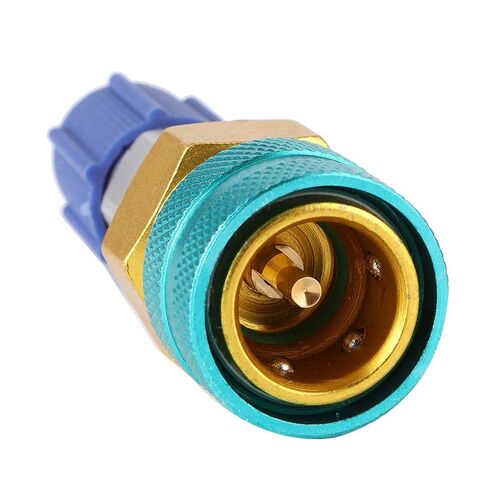 R1234YF Air Conditioning Adapter, Long Lasting R134A Quick Coupler with Adjustable Valve, Universal Fit for Cars in Saudi Arabia