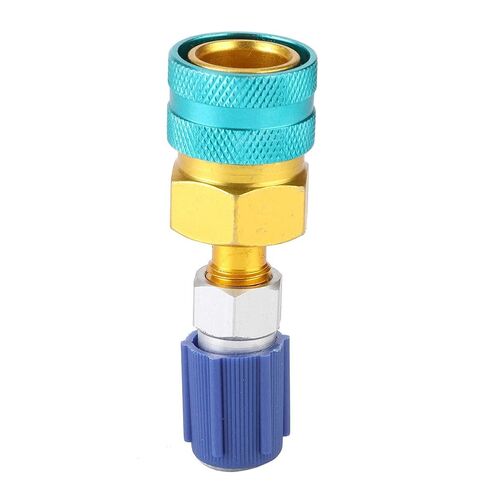 R1234YF Air Conditioning Adapter, Long Lasting R134A Quick Coupler with Adjustable Valve, Universal Fit for Cars in Saudi Arabia