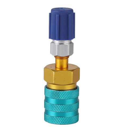 R1234YF Air Conditioning Adapter, Long Lasting R134A Quick Coupler with Adjustable Valve, Universal Fit for Cars in Saudi Arabia