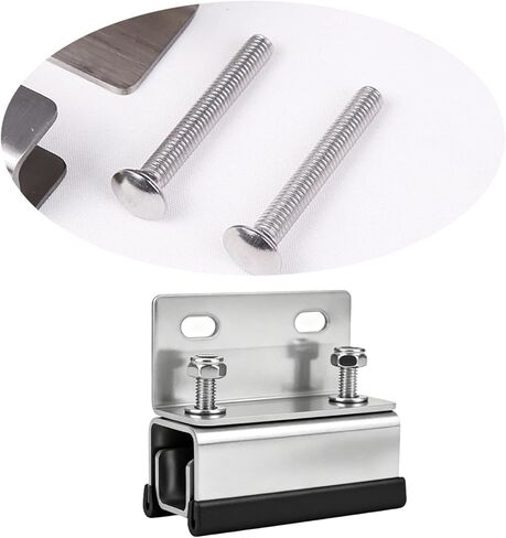 6 قطع من مجموعة حامل سقف الشاحنة، 304 دعامة من الفولاذ المقاوم للصدأ، متوافقة مع ProMaster/Boxer/Ducato/Jumper Vans، طقم تثبيت على السقف للألواح الشمسية RV. in Kuwait