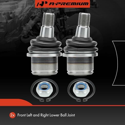 A-Premium 2 x Front Lower Ball Joints, Compatible with Dodge Sprinter 2500 3500 & Mercedes-Benz eSprinter, Sprinter 1500 3500XD 4500 & Freightliner Sprinter 2500 3500 in Saudi Arabia