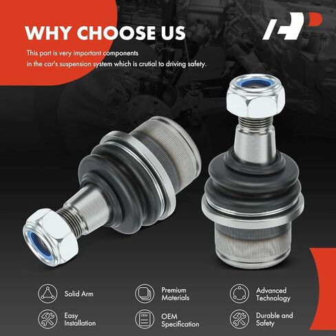 A-Premium 2 x Front Lower Ball Joints, Compatible with Dodge Sprinter 2500 3500 & Mercedes-Benz eSprinter, Sprinter 1500 3500XD 4500 & Freightliner Sprinter 2500 3500 in Saudi Arabia