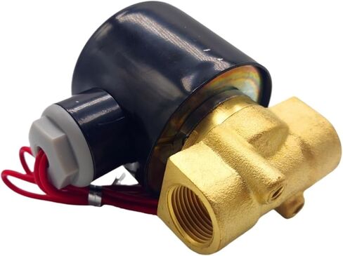 Solenoid Valve normally closed brass DN06/08/10/15/20 G 1/4"3/8"1/2"3/4"1" 12V 220V 24v Pneumatic(DN10,220V) in Saudi Arabia