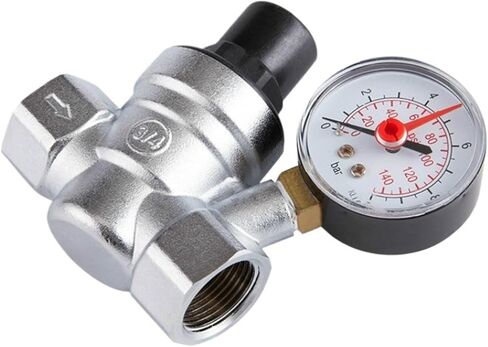 DN15 DN20 pressure reducing valve water pressure regulator with Gauge pressure(DN15) in Saudi Arabia