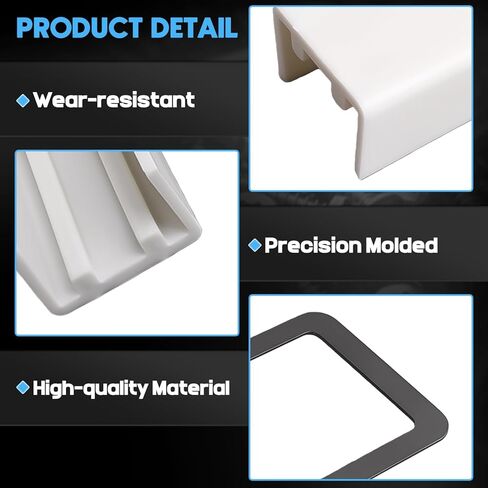 12 قطعة منزلق الرفع الدوار ومجموعة الرقائق FJ7360، بديل للدوارة SPO7 SPO9 SPO10 SPOA10 انزلاقات الرفع، مجموعة إصلاح كتلة التآكل الاحترافية تحل محل FJ5106 in Kuwait