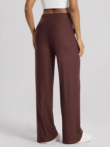 ODODOS Women's Essential Wide Leg Pants - Ultra Soft odSTRATUM Tech Drawstring Relaxed Casual Pants with Pockets, 29" Inseam in Saudi Arabia