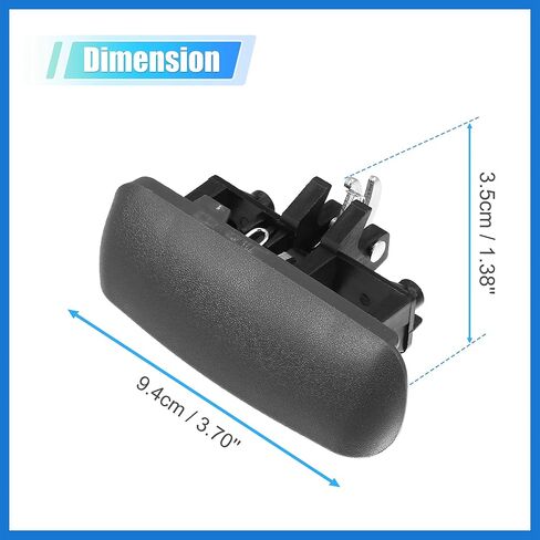 Glove Box Latch Handle for Dodge Dakota 1997-2000 for Dodge Durango 1998-2000 Car Interior Auto Accessories in Saudi Arabia