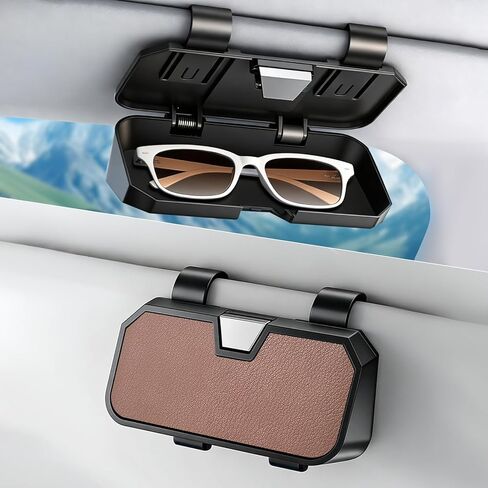 حامل النظارات الشمسية للسيارة قناع الجلود النظارات المنظم الحال بالنسبة لسيارات BMW X3 X5 X7 X1 3 4 2 5 سلسلة الملحقات in Kuwait