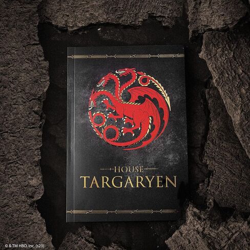 Cinereplicas Game of Thrones - دفتر Targaryen 120p 14.5 * 21 سم - ترخيص رسمي in Saudi Arabia