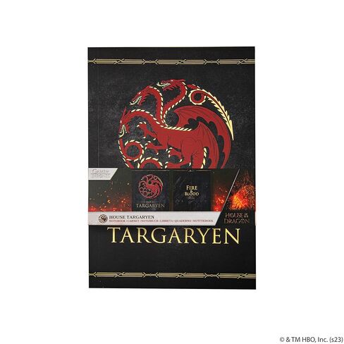 Cinereplicas Game of Thrones - دفتر Targaryen 120p 14.5 * 21 سم - ترخيص رسمي in Saudi Arabia