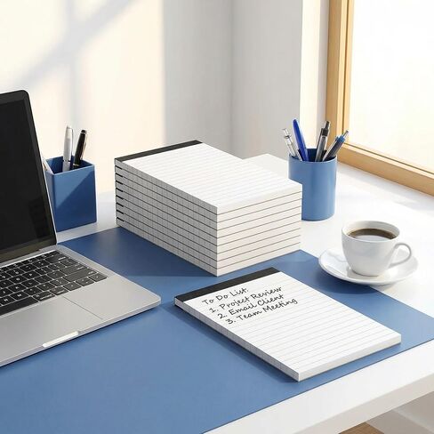 10-Pack A7 Grid Sticky Note Pads, 3x5 Pocket-Sized Tear-Off Notebooks for Office Students, Bulk Note Paper Memo Pads in Saudi Arabia