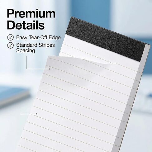 10-Pack A7 Grid Sticky Note Pads, 3x5 Pocket-Sized Tear-Off Notebooks for Office Students, Bulk Note Paper Memo Pads in Saudi Arabia