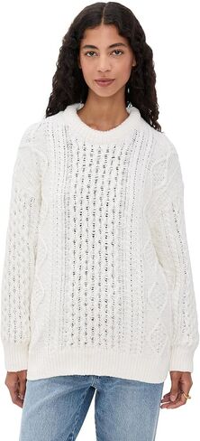 سترة أران نسائية كبيرة الحجم من Denimist in Kuwait