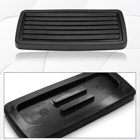 Brake Clutch Pedal Pad Cover 46545-S84-A81, Rubber Car Pedals Covers Replacement Pad, Pedal Accessories Compatible with Honda Accord CR-V Civic Element Odyssey Pilot Prelude Ridgeline (Black) in Saudi Arabia