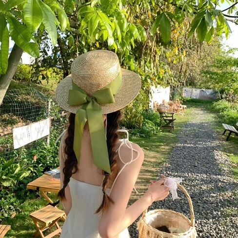 Straw Beach Hats,Beach Hat for Women,Summer Straw Sun Caps Wide Brim Beach Sun Cap Beach Sun Hats for Women/Girl in Saudi Arabia