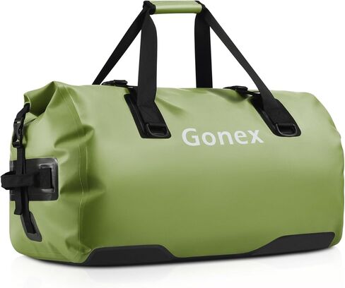 Gonex 40L 60L 80L Extra Large Waterproof Duffle Travel Dry Duffel Bag Heavy Duty Bag with Durable Straps & Handles for Kayaking Paddleboarding Boating Rafting Fishing in Kuwait
