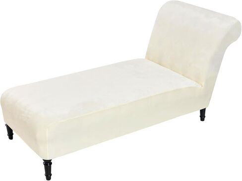 غطاء كرسي مخملي للأماكن المغلقة بدون ذراع غطاء كرسي صالة فاخر عالي التمدد فائق النعومة أغطية كراسي صالة حديثة قابلة للغسل في الغسالة لأثاث غرفة المعيشة وغرفة النوم، أزرق غامق in Kuwait