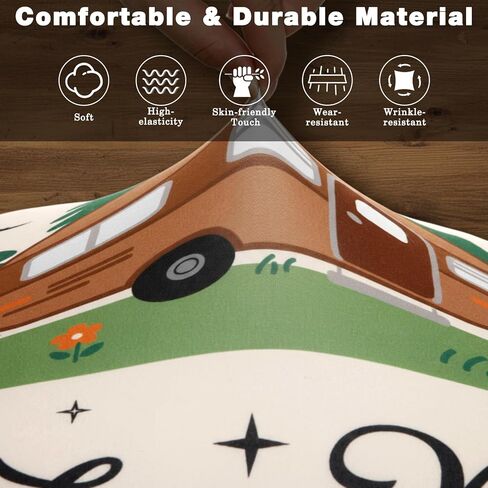 طقم من أغطية وسائد Rv Dinette من Breling، أغطية وسائد Rv Dinette قابلة للغسل وقابلة للغسل، وأساسيات Rv & Camper، وأغطية Loveseat، و2 كيس وسادة، و2 مسند ظهر و2 مقعد (مناظر طبيعية جبلية) in Saudi Arabia