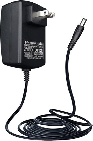 UL Listed 12V 2A Power Supply Adapter with 10ft Long Cord for Yamaha PSR YPG YPT DGX DD EZ P Digital Piano and Portable Keyboard Series, 24W AC Adapter Replacement for More 12V Devices in Saudi Arabia