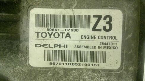 Engine ECM Control Module Fits 15 Compatible with Toyota Corolla 89661-0Z630 896610Z630 in Saudi Arabia