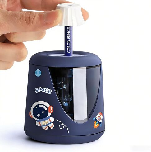 Electric Pencil Sharpener - Auto Stop, Super Sharp & Fast, Plug in Pencil Sharpener for 6-12mm No.2/Colored Pencils - Classroom/Office/Home in Saudi Arabia