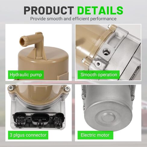 LEAPTREND 3 Plugs Electric Power Steering Pump Assembly Compatible with Mazda 3 2.0L 2.3L 2005-2009; Mazda 5 2.3L 2006-2010 in Saudi Arabia