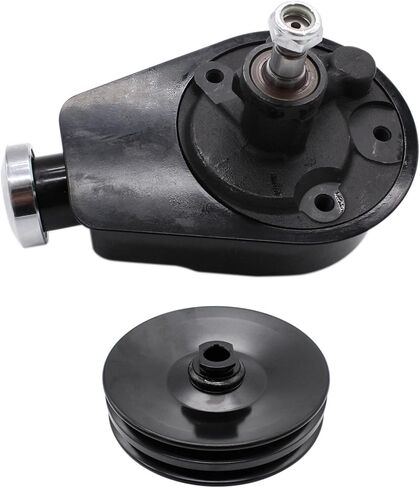 BestParts LWP Power Steering Pump with Double Groove Pulley Black Kit Compatible With GM Chevy Pontiac SBC BBC 265 283 305 327 350 383 400 With keyway Units Long Water Pump in Saudi Arabia