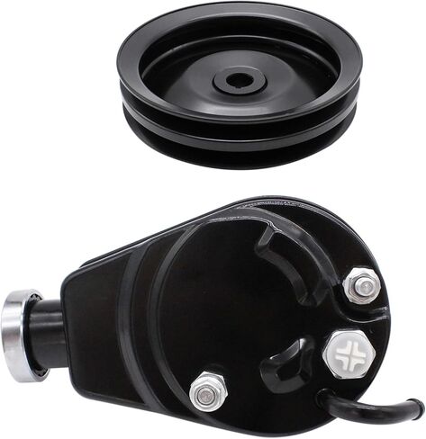 BestParts LWP Power Steering Pump with Double Groove Pulley Black Kit Compatible With GM Chevy Pontiac SBC BBC 265 283 305 327 350 383 400 With keyway Units Long Water Pump in Saudi Arabia