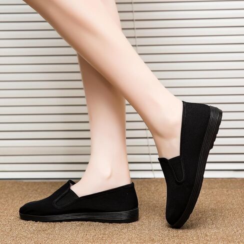 Chinese Kung Fu Slippers Tai Chi Shoes Old Beijing Karate Canvas Shoes Men Women Martial Non Slip Lightweight Comfort in Saudi Arabia