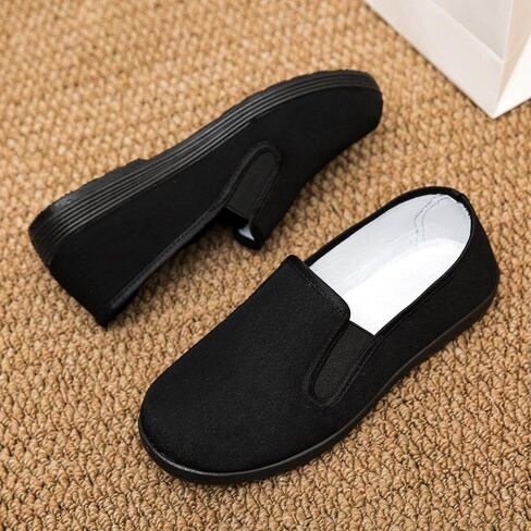 Chinese Kung Fu Slippers Tai Chi Shoes Old Beijing Karate Canvas Shoes Men Women Martial Non Slip Lightweight Comfort in Saudi Arabia