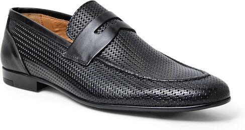 Bruno Magli Mens Men's Lastra Woven Slip-on Loafer in Saudi Arabia