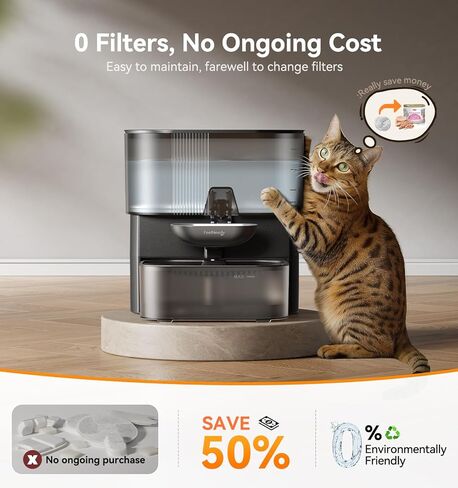 6 Pack Cat Water Fountain Filter, Pet Water Fountain Filter for 108 fl oz/3.2L Cat Water Fountain (FN-W06) in Kuwait
