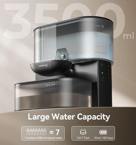 6 Pack Cat Water Fountain Filter, Pet Water Fountain Filter for 108 fl oz/3.2L Cat Water Fountain (FN-W06) in Kuwait