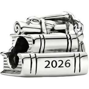 2026 Graduation Charms Bead Pendant for Bracelets Jewelry Present Charm for Women in Saudi Arabia