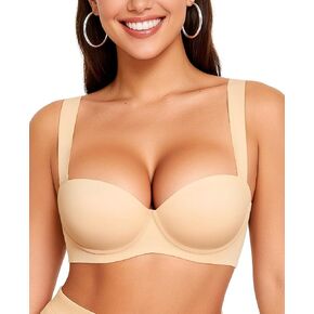 حمالات صدر مبطنة للنساء تضيف - 2 كوب يغرق تحت السلك تي شيرت Bombshell Bra رفع لأعلى in Saudi Arabia