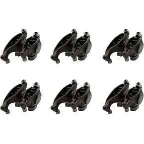 6 قطع مجموعة رافعة الروك مع مثبت مقبس فولاذي متوافق مع 1999-2018 دودج رام 2500 3500 4500 5500 ISB 5.9L/6.7L Cummins Rocker Arms 4995602، 3941928، 4928698، 4995603، 4995605 in Kuwait