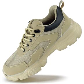 Steel Toe Shoes for Men Women Slip Resistant Lightweight Steel Toe Boots Puncture Proof Indestructible Comfortable Safety Steel Toe Shock Absorption Work Shoes in Saudi Arabia