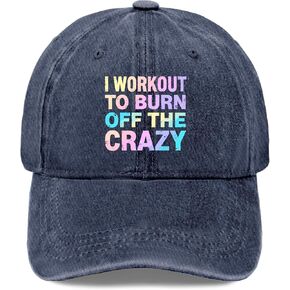 I Workouts to-Burn Offs القبعة الأكثر جنونًا للنساء المضحكات المغسولات in Kuwait