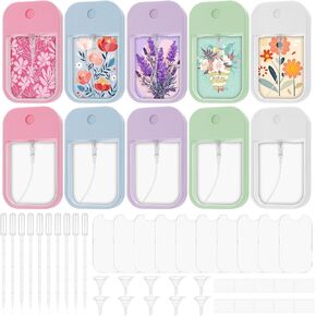 20 Pack Sublimation Blanks Card Perfume Spray Bottle 45 ml Mini Portable Sprayer Bottle with Funnel Perfume Dispenser 20 PCS Double-Sided Sublimation Aluminum Sheets for Travel in Saudi Arabia