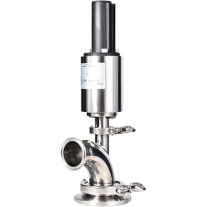 الفولاذ المقاوم للصدأ SS304 SS316L صمام أسفل خزان هوائي صحي in Kuwait