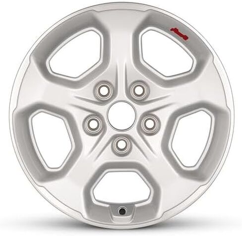عجلة ألومنيوم بديلة مباشرة مقاس 17 × 7.5 بوصة OEM لسيارة جيب جلاديتور 2020-2024 مقاس 5-127 ملم فضية مقاس 17 بوصة 6KC871A7AA in Kuwait