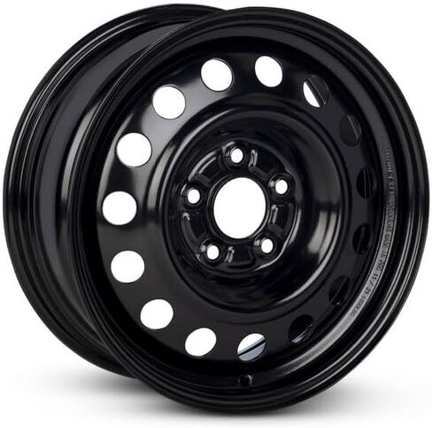 حافة فولاذية بديلة جديدة مقاس 16 × 6.5 بوصة OEM مباشرة لسيارة Hyundai Elantra 2011-2017 5 العروة 114.3 مم أسود 16 بوصة 529103Y100 in Kuwait