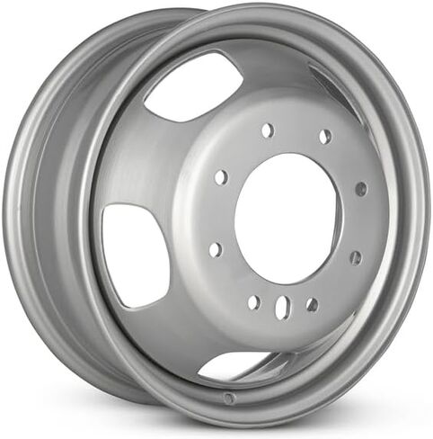 عجلة فولاذية بديلة جديدة مقاس 17 × 6 بوصة OEM مباشرة لـ 2019-2023 دودج رام 3500 8-200 مللي متر فضي 17 بوصة حافة 6LN07S4AAB in Kuwait