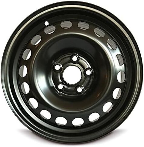 حافة فولاذية بديلة جديدة مقاس 15x6 بوصة OEM مباشرة لسيارة Volkswagen Jetta 2006-2016 5-112 مللي متر أسود 15 بوصة 1K0601027H03C in Kuwait
