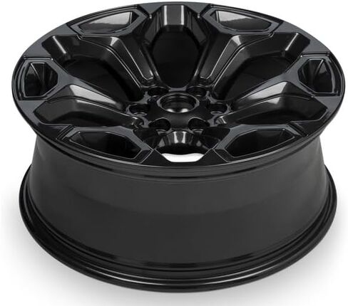 عجلة ألومنيوم بديلة مباشرة مقاس 22 × 9 بوصة OEM لـ 2020-2024 دودج رام 1500 6-139.7 ملم أسود 22 بوصة حافة 5YD62TRMAB in Kuwait