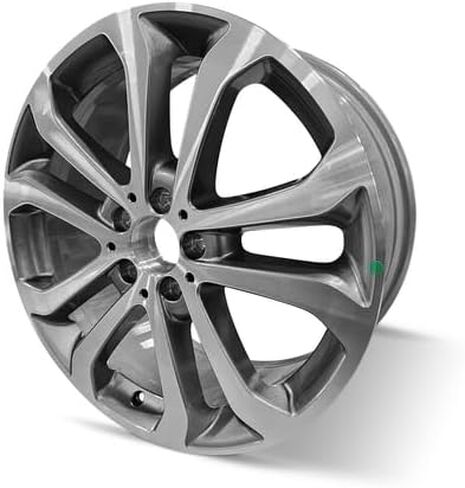عجلة ألومنيوم بديلة مباشرة مقاس 19x8.5 بوصة OEM لسيارة Mercedes Benz GLE-Class 2016-2019 5-112 ملم رمادي 19 بوصة حافة 16640111007X21 in Kuwait