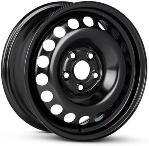 عجلة جديدة مقاس 15 × 6 بوصة من OEM للاستبدال المباشر حافة فولاذية لسيارة شيفروليه كروز 2016-2019 5 العروة 105 مم أسود 15 بوصة 13434777 in Saudi Arabia