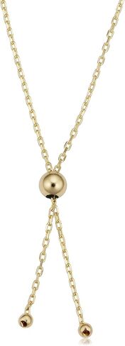 Kooljewelry 14k Yellow Gold Curved Bar Plate Bolo Bracelet (9 inch) in Saudi Arabia