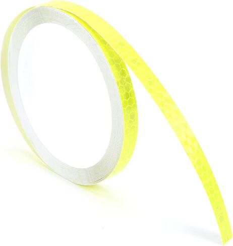 Reflective Stickers for, Motorcycle & Car-Hexagonal Pattern Luminous Strip Tape, DIY Decoration, Safety Accessories in Saudi Arabia