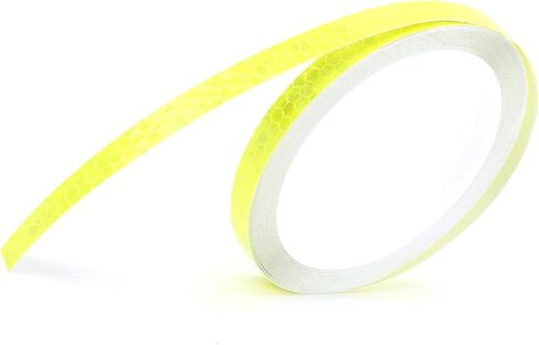 Reflective Stickers for, Motorcycle & Car-Hexagonal Pattern Luminous Strip Tape, DIY Decoration, Safety Accessories in Saudi Arabia